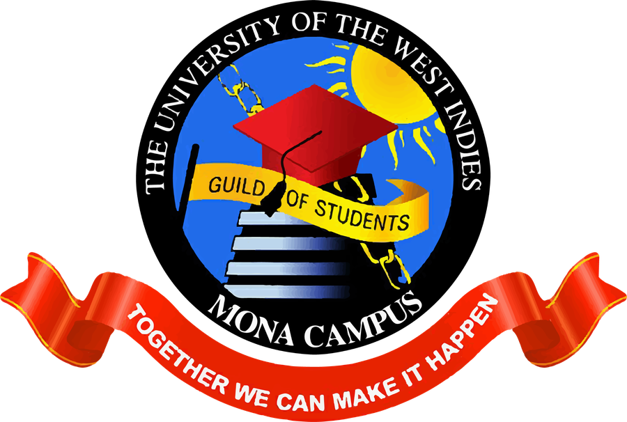 The UWI Mona Guild of Students crest, with the motto Together we can make it happen